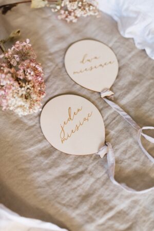 Plakietki do zdjęć – wzór 1 (baloniki)